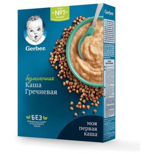 Безмолочная каша Gerber® «Гречневая»